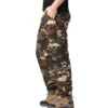 Pantalon Cargo Militar Camo Khaki